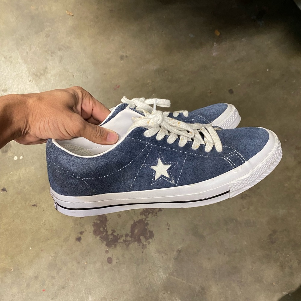 Converse one star suede low